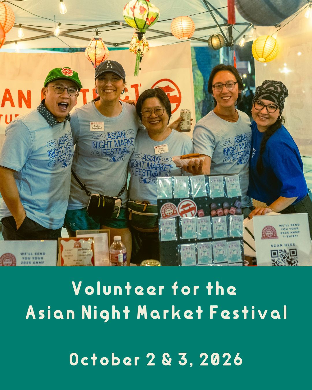 Volunteer for 2026 Asian Night Market Fetival