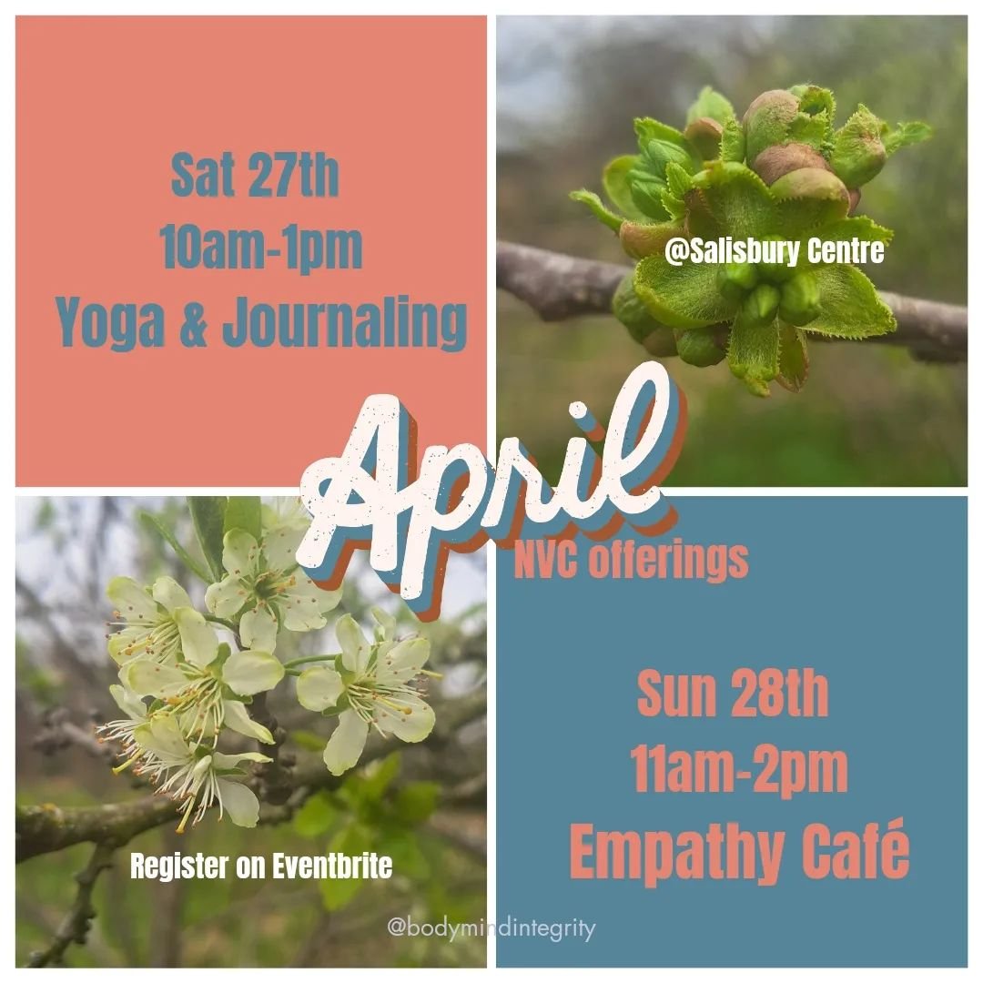 🪻Spring.. a great time to sow the seeds of more empathy. It was pointed out by one of my teachers recently how we get energized, motivated and inspired about life after deeper self-connection. This is because connecting to our needs connects us back