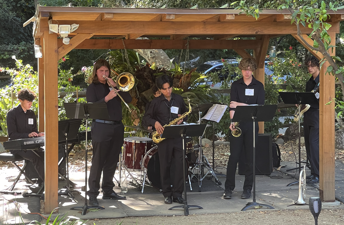  The talented Herbie Hancock Combo, a jazz sextet from North Hollywood High School 