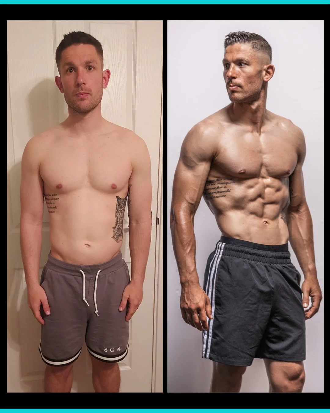Doing more wasn&rsquo;t the answer.

This transformation was from a few years ago, but the lesson is still the same.

Jon was already training every day.

He was either lifting weights, doing cardio or playing football.

From the outside it looked li