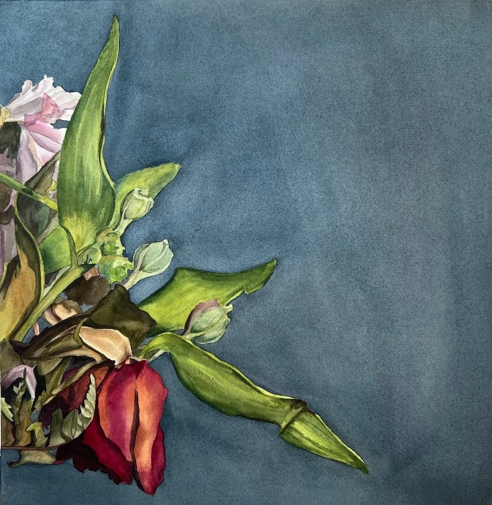 Moment From an Arrangement I • 12" x 12" • Unframed • Available ($410)