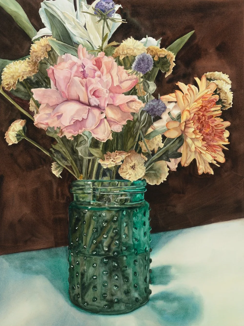 Polka Dot Mason Jar • Limited Edition Print