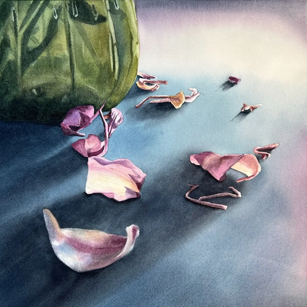 Moment From an Arrangement IV • 12" x 12" • Unframed • Available ($410)
