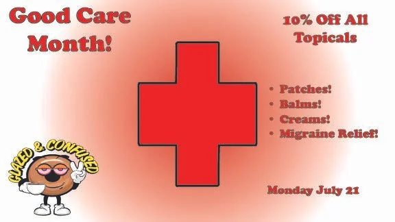 10% Off All Topicals!