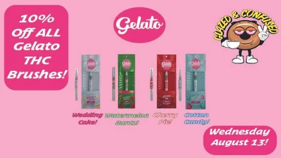 10% Off All Gelato THC Brushes!