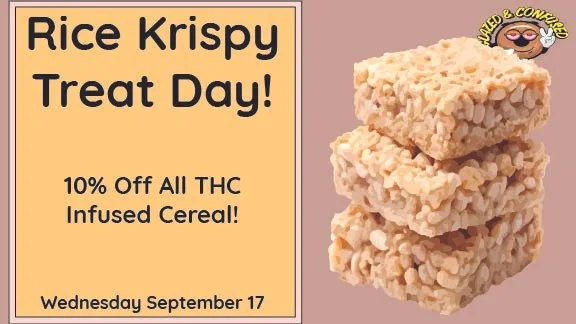10% off THC infused cereal