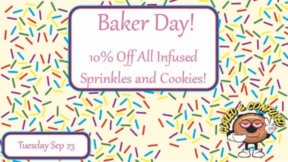 10% off Sprinkles and Cookies!