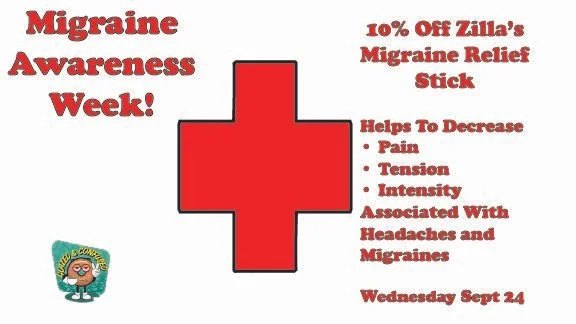 10% Off Zilla's Migraine Relief Sticks!