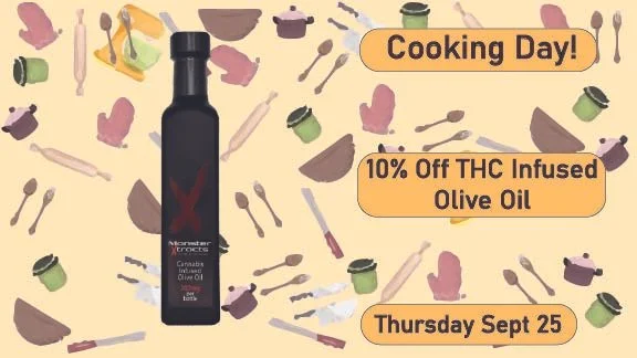 10% Off THC Infused Olive Oil!