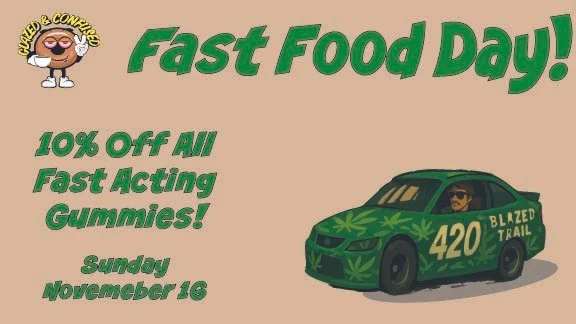 10% Off Fast Acting Edibles