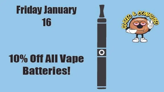 10% off Vape Batteries!