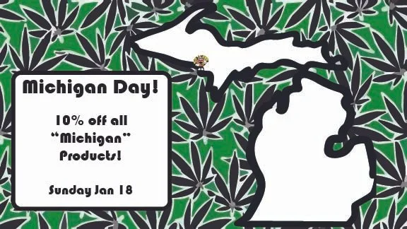 10% off all "Michigan" products!