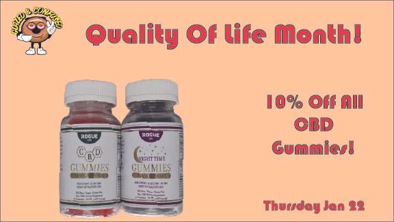 10% Off CBD Gummies!