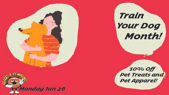 10% off Pet Treats and Apparel!