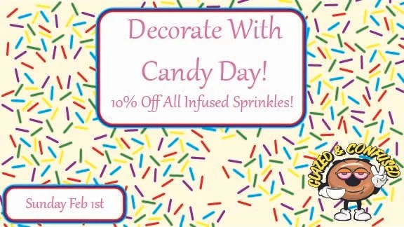 10% Off Infused Sprinkles!