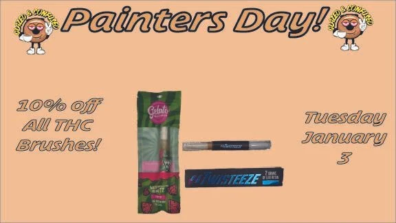 10% off THC Infused Brushes!