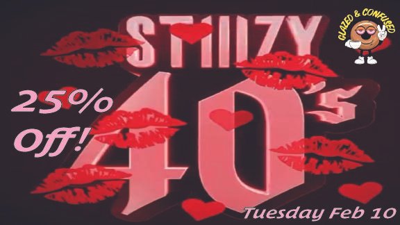25% Off Stiiizy Infused Prerolls!