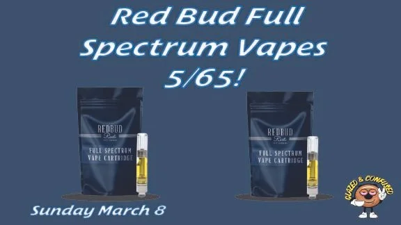 5/65 Redbud Full Spectrum Carts!