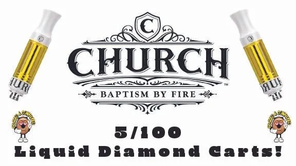 5/100 Church Liquid Diamond Carts!