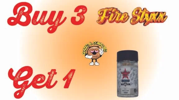 Buy 3 FireStyxx Get 3pk Icewater Hash Pre Rolls!