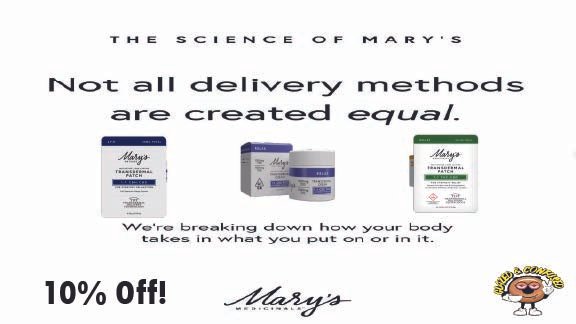 10% Off Mary's Patches!