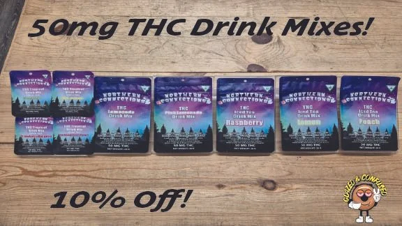 10% Off THC Drink Mixes!
