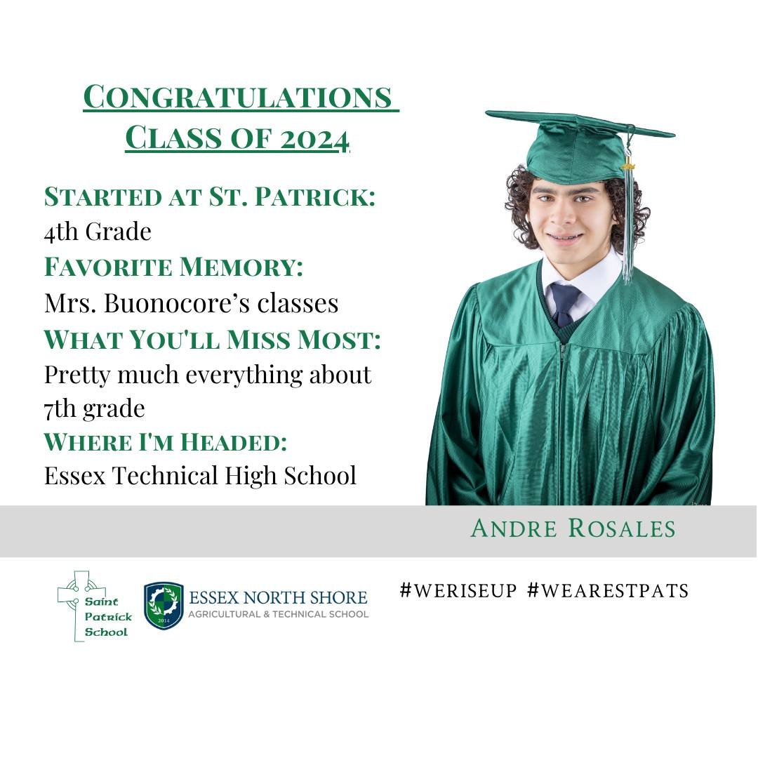 Congratulations and good luck, Andre! @essexnorthshore is lucky to have you!
.
.
.
#wearestpatsstoneham 
#weriseup 
#catholicschools 
#bostoncatholic 
#csoboston 
#stonehamma 
#education 
#students 
#alwayslearning 
#teachers 
#studentlife 
#curricul