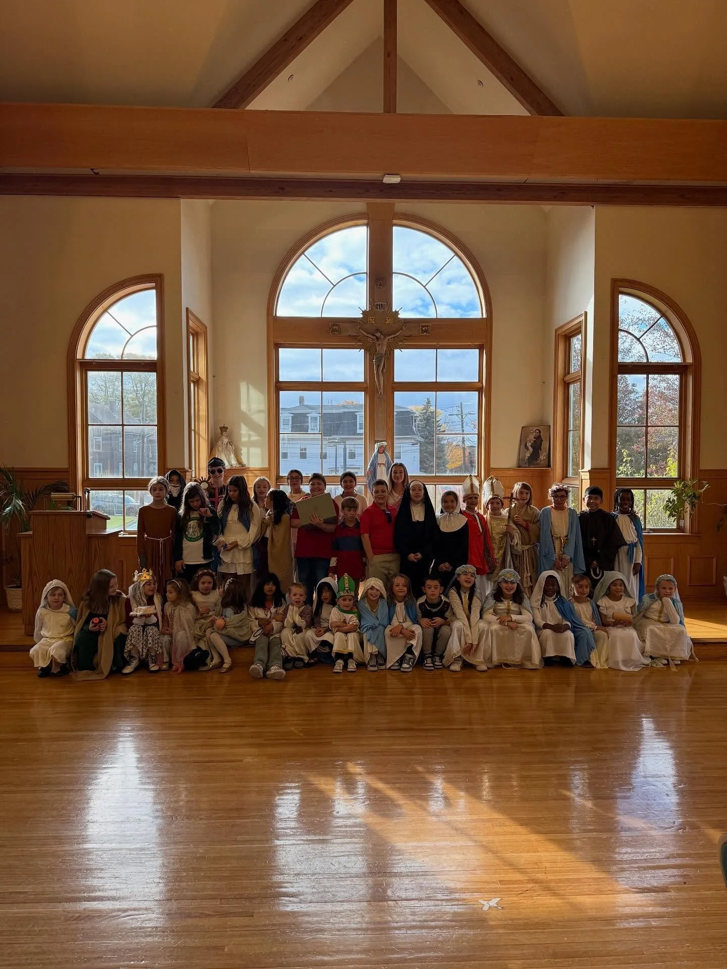 Students had the opportunity to dress as a saint this past Halloween. We had no idea what to expect - but the turn out was incredible! Drop your favorite in the comments below!

#saint #saints #catholicschool #halloween #actjustly #stonehamma #elemen