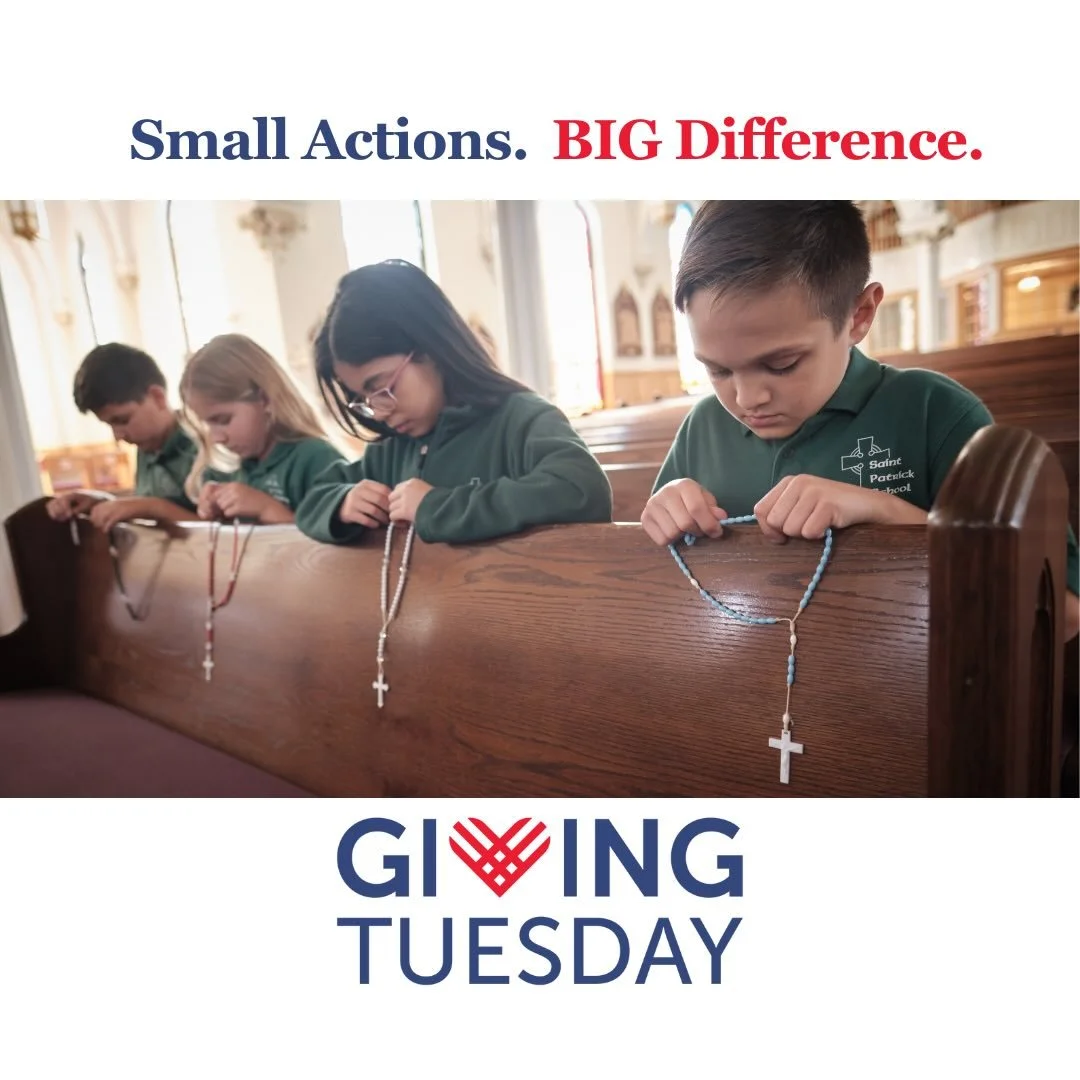 It&rsquo;s here!  It&rsquo;s Giving Tuesday! 

https://givebutter.com/oXQoso

All gifts - no matter the size - provide vital programming, teacher resources, financial aid, and more to the Saint Patrick School students of today and tomorrow!

Link in 