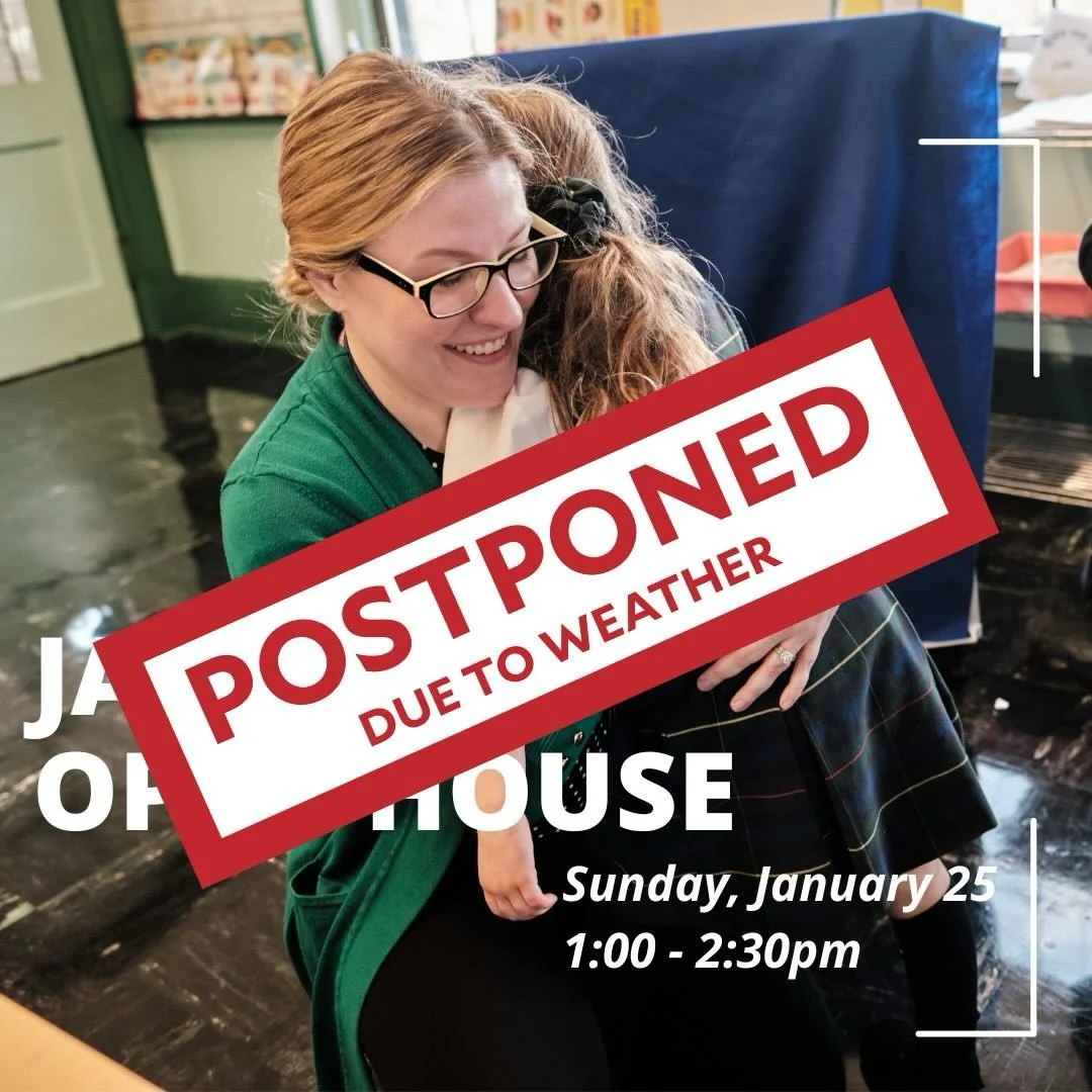 Due to the upcoming storm, our Open House scheduled for tomorrow will be postponed until next Sunday, February 1 at 1:00pm.