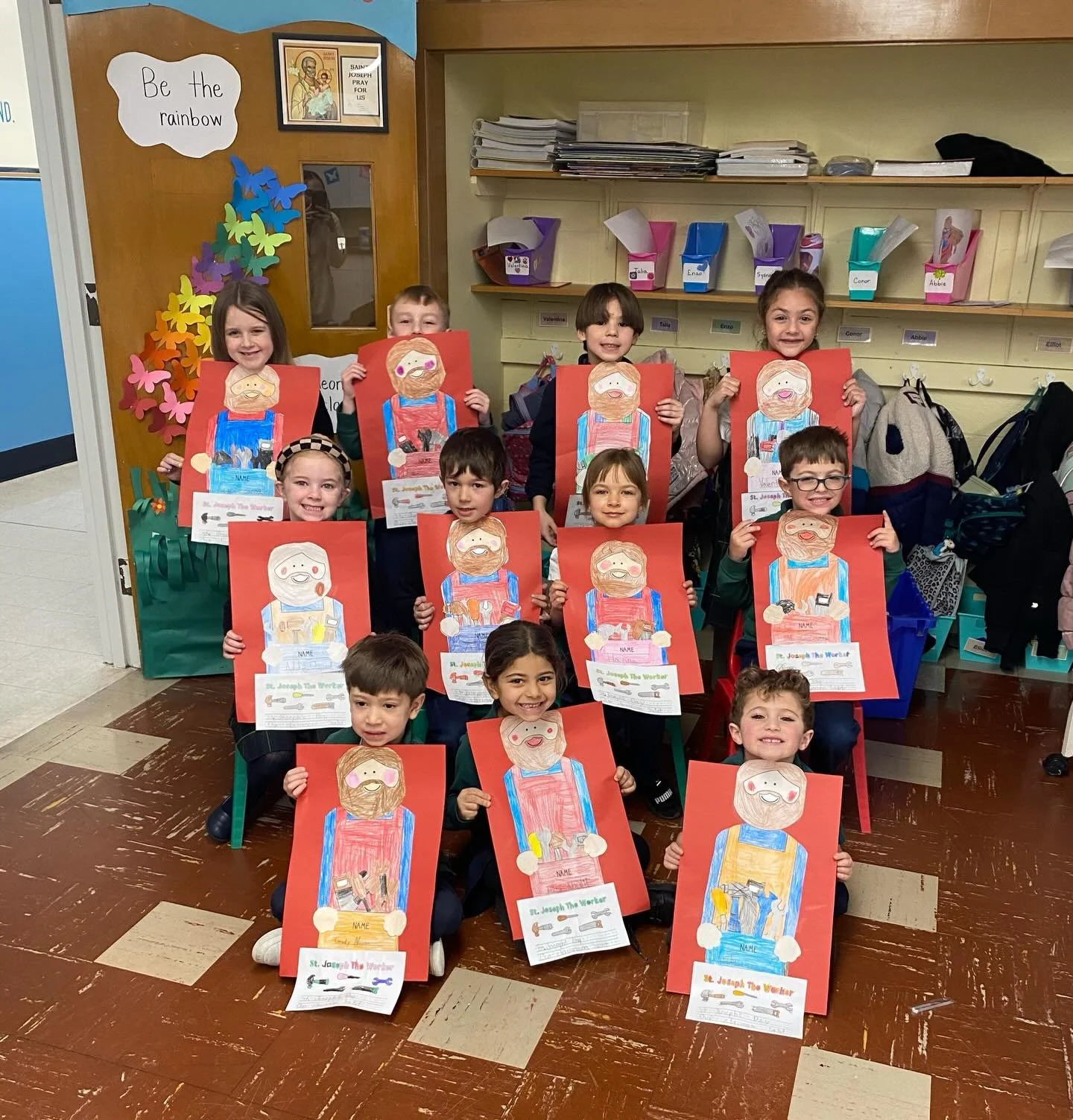 Happy Saint Joseph Day from KB! Saint Joseph is the patron saint of KB&rsquo;s classroom so it was a SPECIAL day!

#saintjosephsday #feastday #catholicschool #stoneham #community