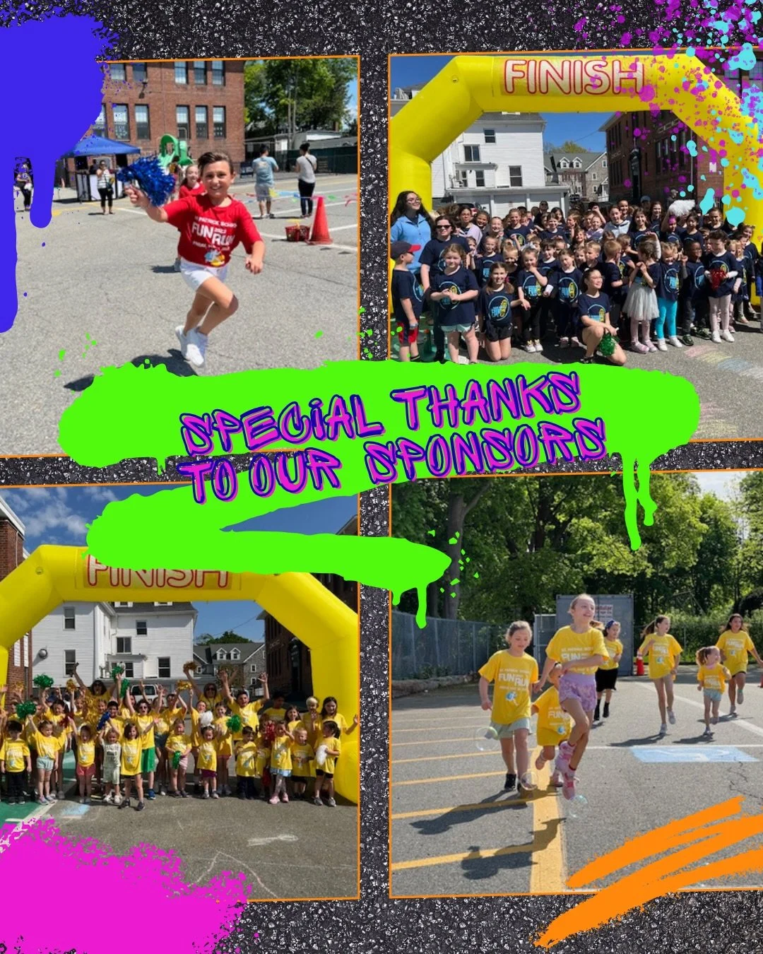 We love our local businesses! Thank you to the Stoneham businesses that have sponsored our 2026 Fun Run!  @fusiontastestoneham and @nailboutique_stoneham