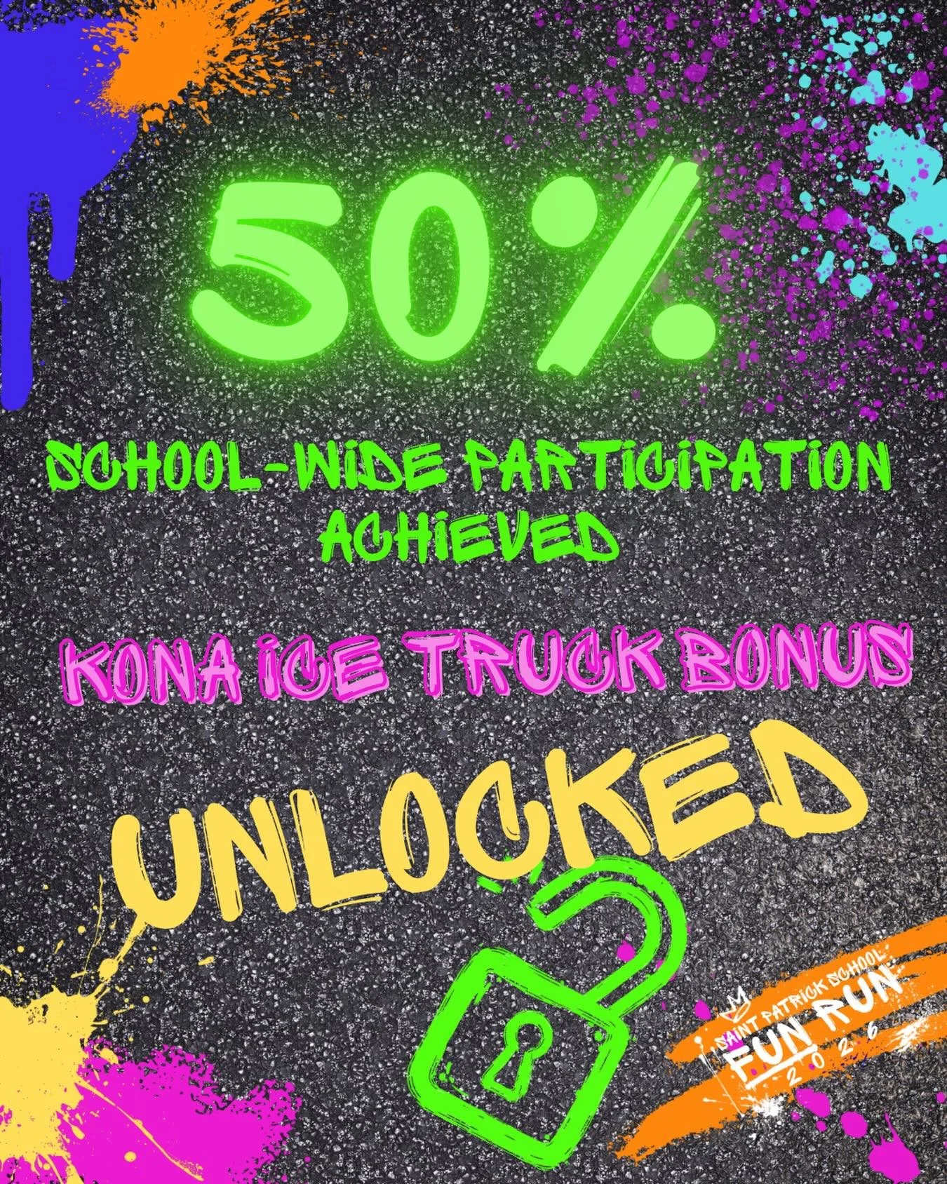 50% participation has been unlocked!@konaicenewburyport IS BOOKED AND READY TO GO!

Let&rsquo;s get to 75%!!!