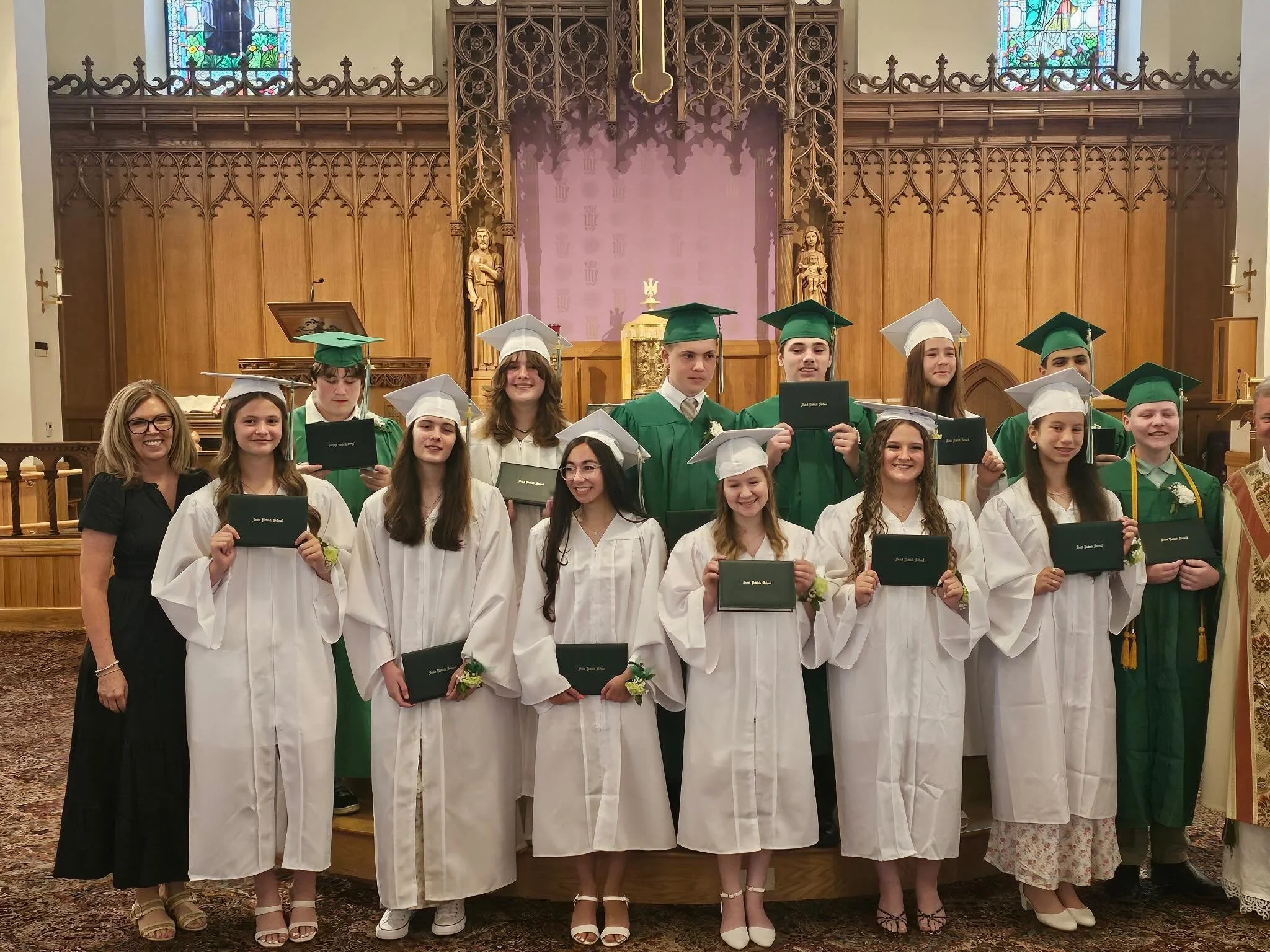 And just like that&hellip; you&rsquo;re off! Congratulations to the Class of 2026. Our halls will be a little quieter, but our hearts full with all of the beautiful memories you&rsquo;ve left us with! Go do big things and make us proud.