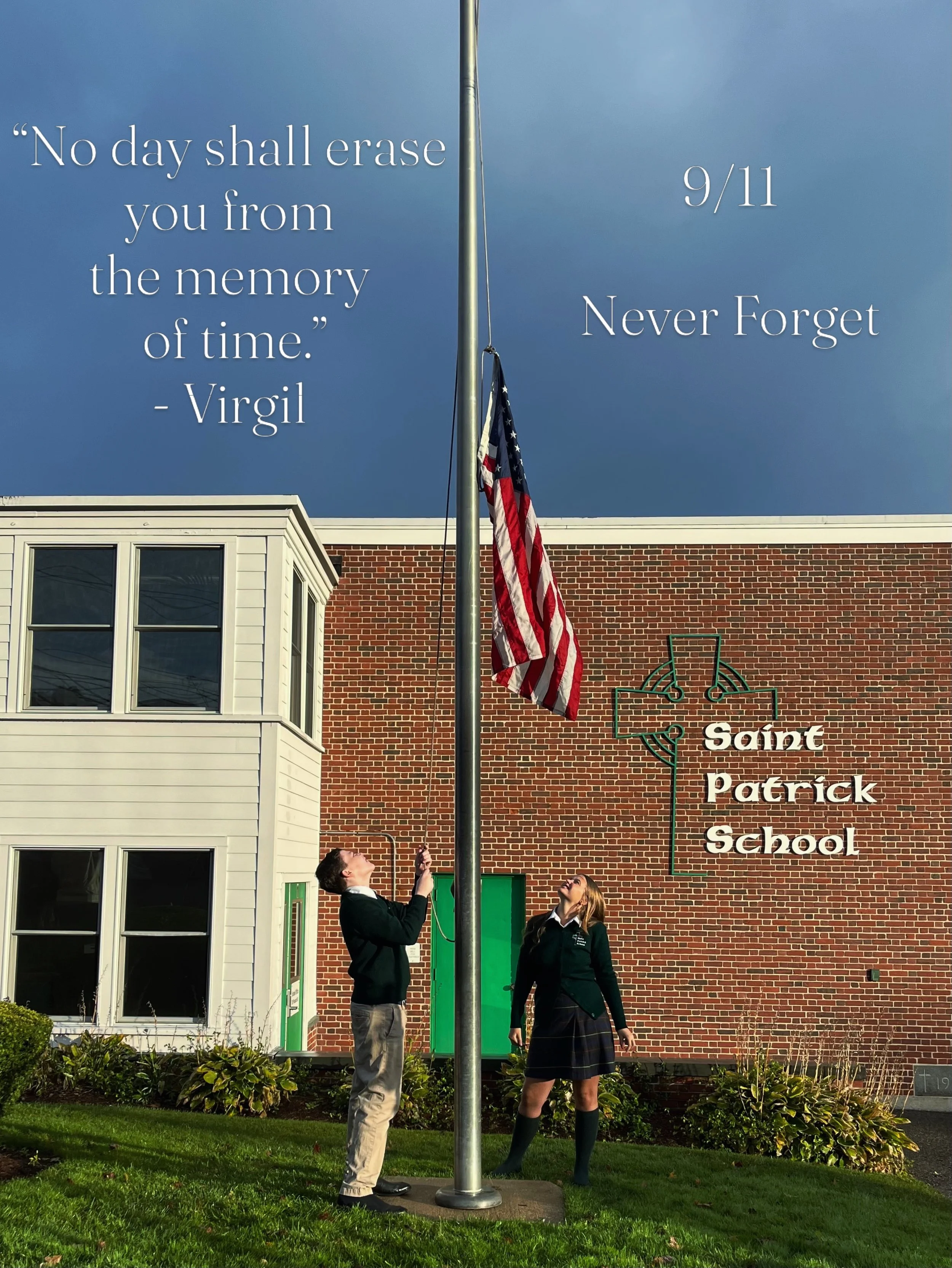 Some of us are remembering that day like it just happened. We pray for those who fell, those who were left behind and those who saved lives. We pray for those who lost someone dear to them. We will never forget.