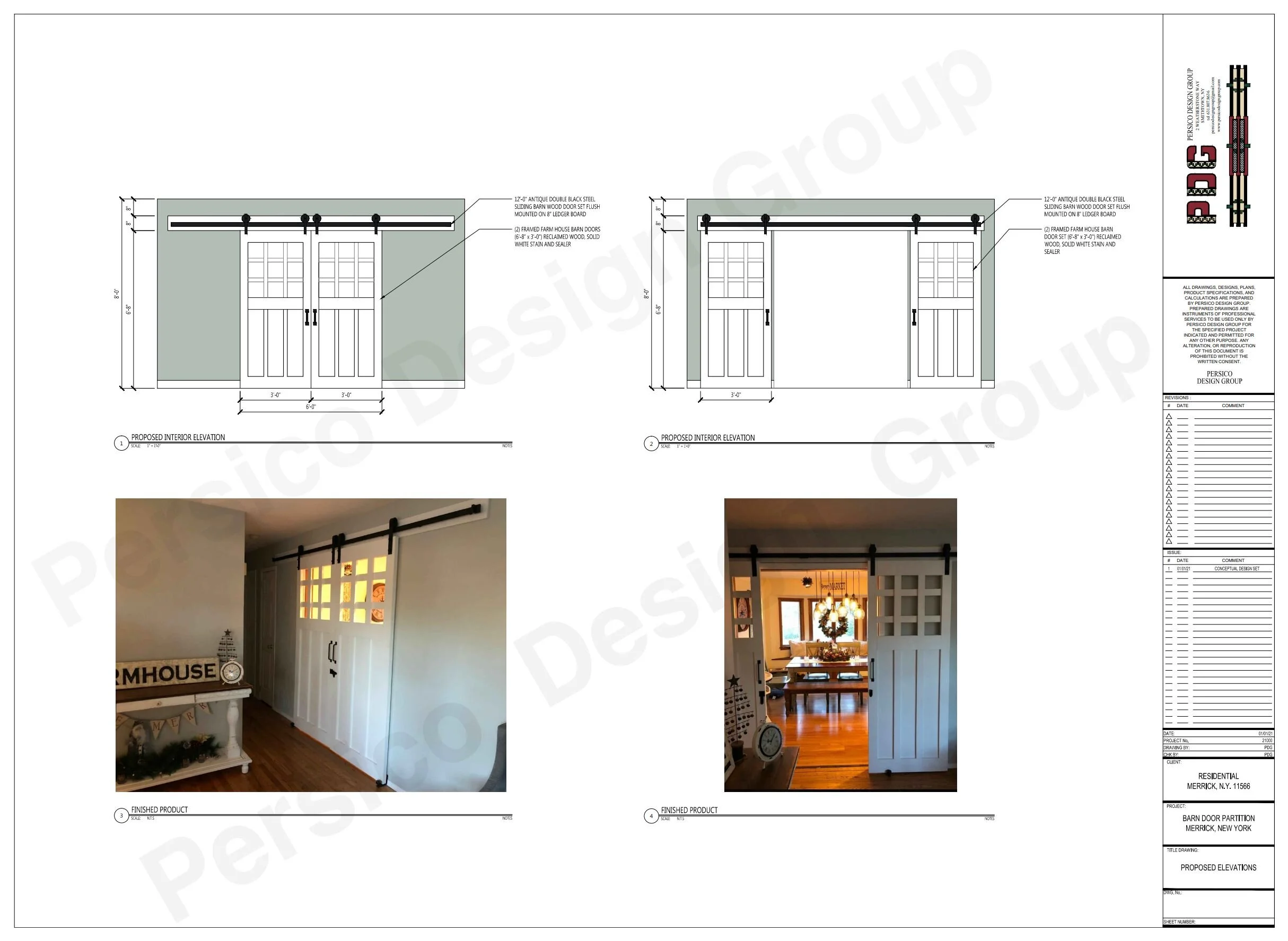 Living Room & Kitchen