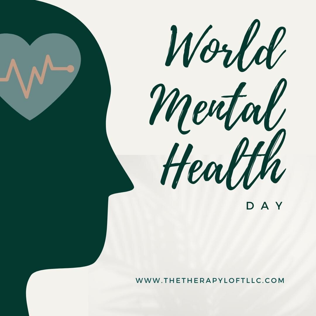 Happy Monday and World Mental Health Day!! 

Show yourself some compassion and love today by:
-Listening to something stimulating and enjoyable 
-Be present and aware of your thoughts
-Moving and nourishing your body 
-Look in the mirror and give you