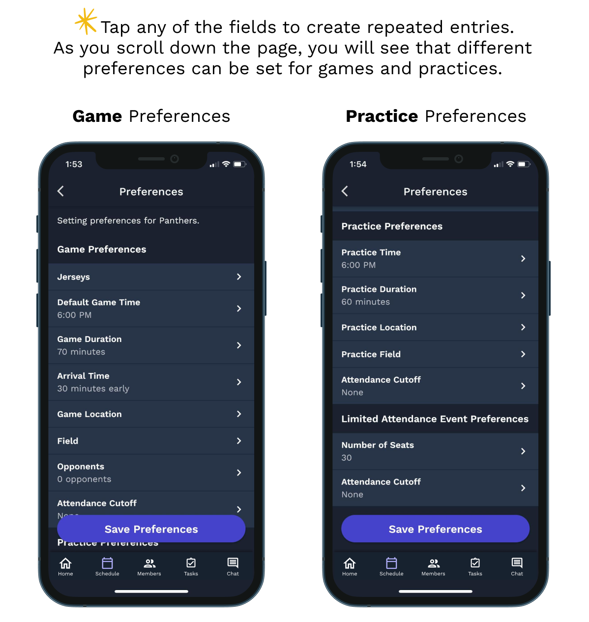 how-to-create-scheduling-preferences-praxis-sports