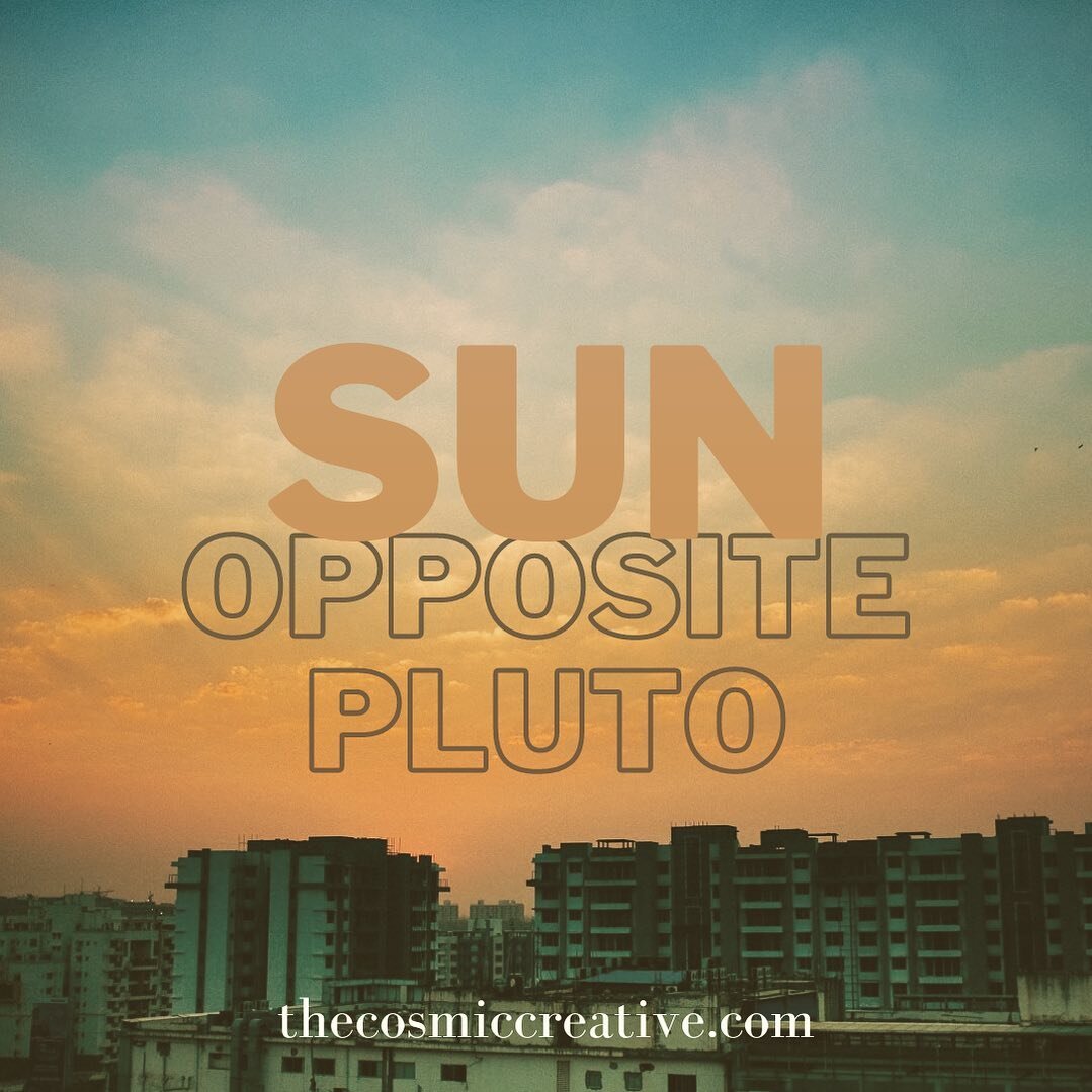 SUN opposite PLUTO

This transit was exact over the weekend, but we can still feel its effects because the sun in Cancer is still only a few degrees away from an opposition to Pluto in Capricorn. 

This transit may have brought back themes from 2020,