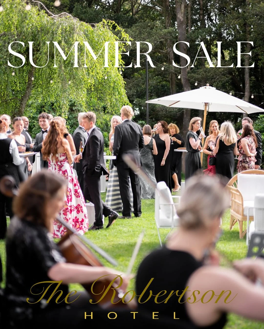 💛 SUMMER SALE at The Robertson Hotel. 💛
Lock in your event date for 2026/2027 before 20th December 2025 to receive 15% off your event. 

Terms and conditions apply