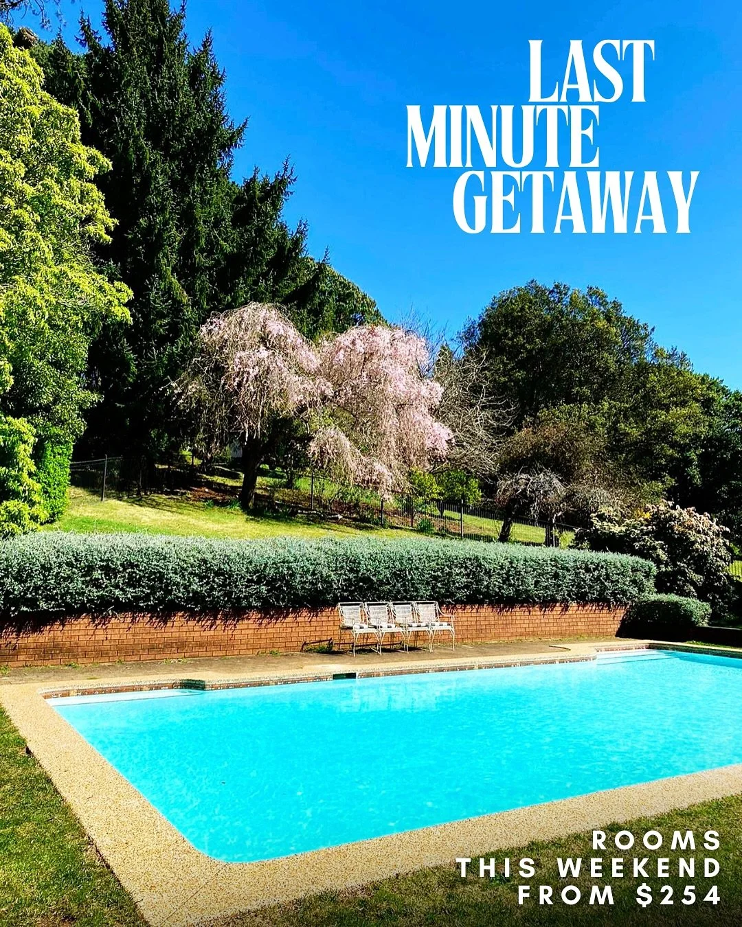 The mercury is tipped to head into the 30s this weekend in Robertson. 

Take a last minute weekend roadtrip away from the hustle and bustle before the silly season hits and enjoy some time poolside. 

Book your stay through the link in our bio 🔗 🏨 