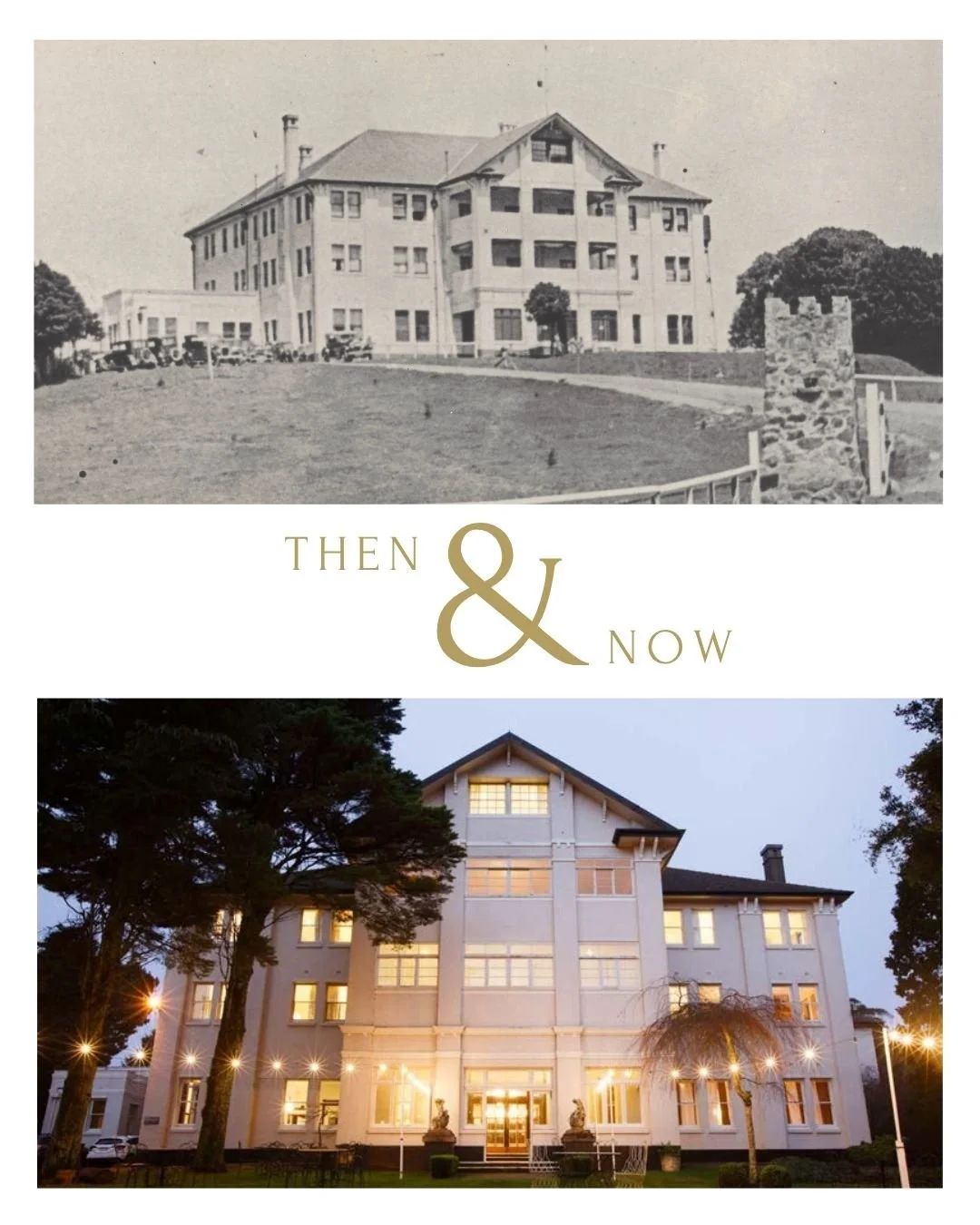 These original illustrations featured in an early 1920s brochure advertising to honeymooners from Sydney and members form the social set who wanted to get away to the place to be. 

Since 1924, The Robertson Hotel has watched the world change from ou