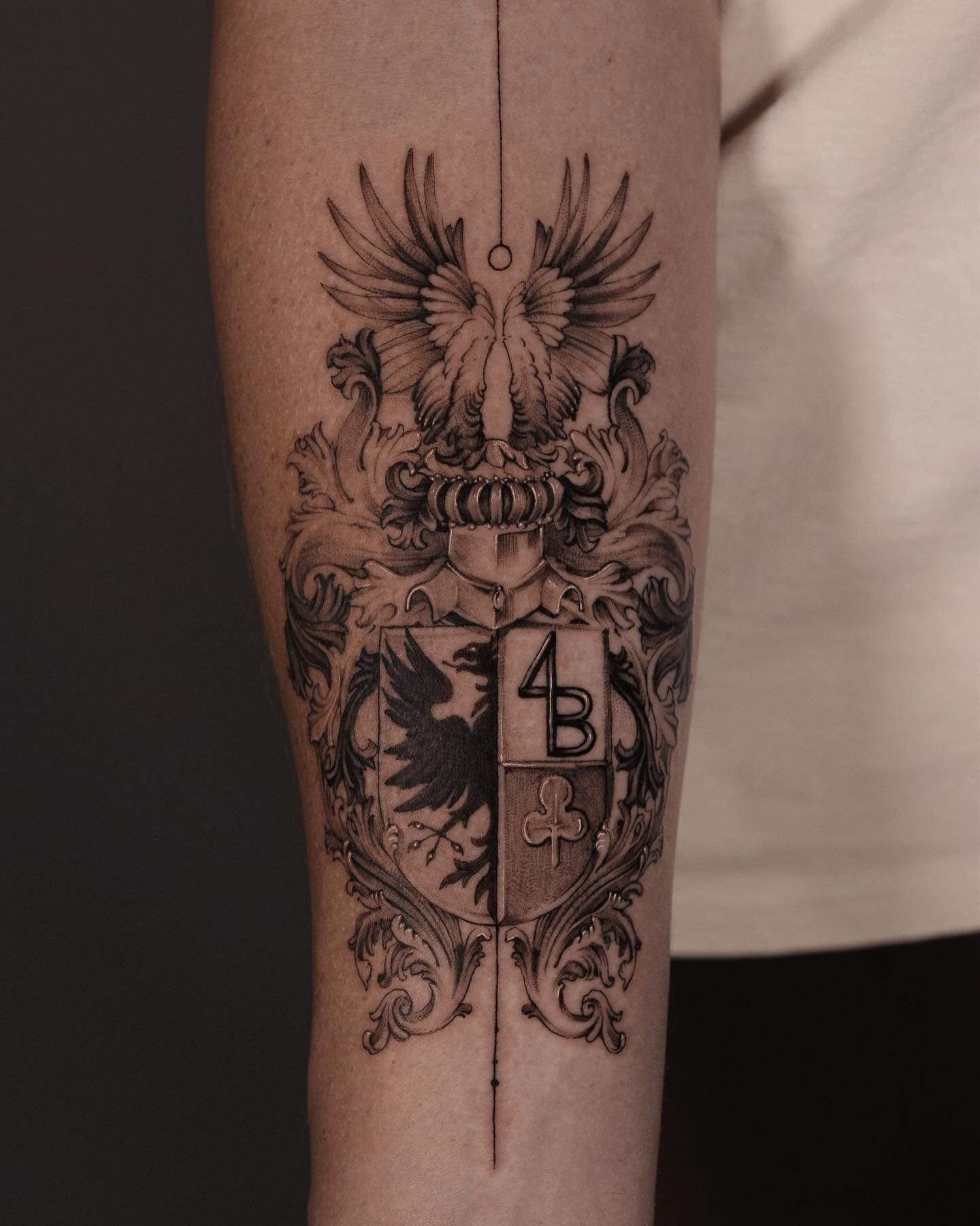 German Coat Of Arms Tattoo