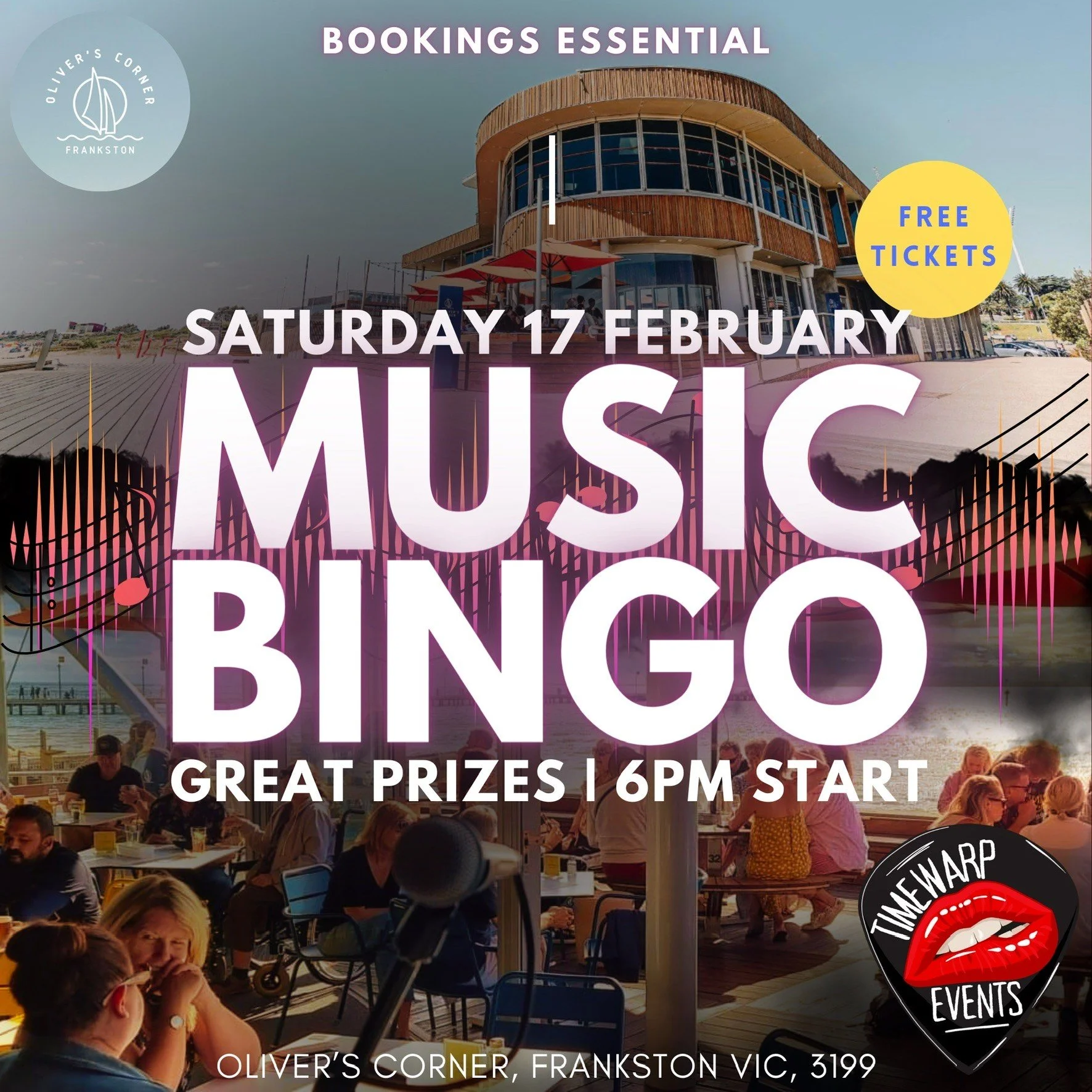 Music Bingo at Oliver's Corner! 