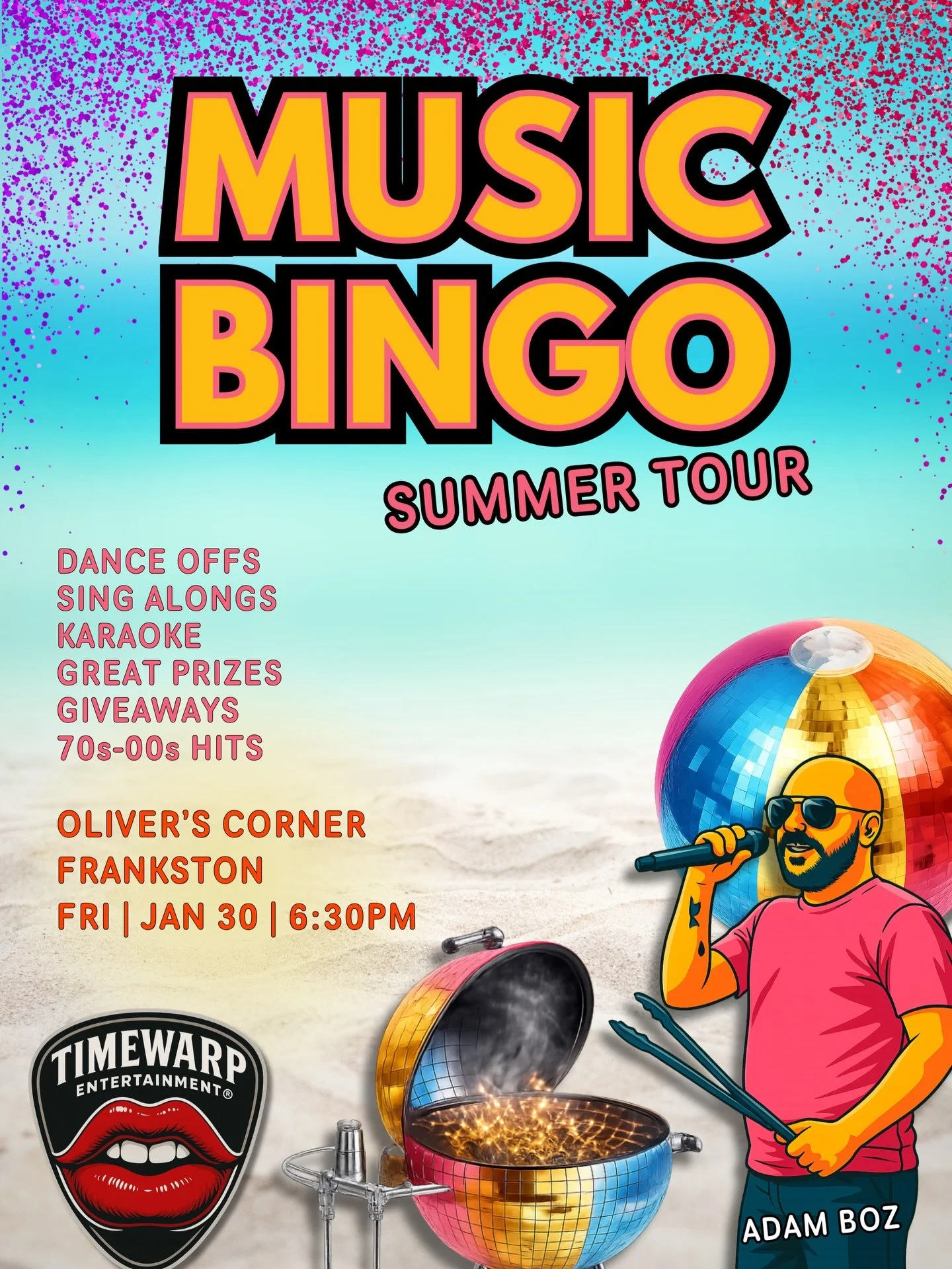 Music Bingo at Oliver's Corner!