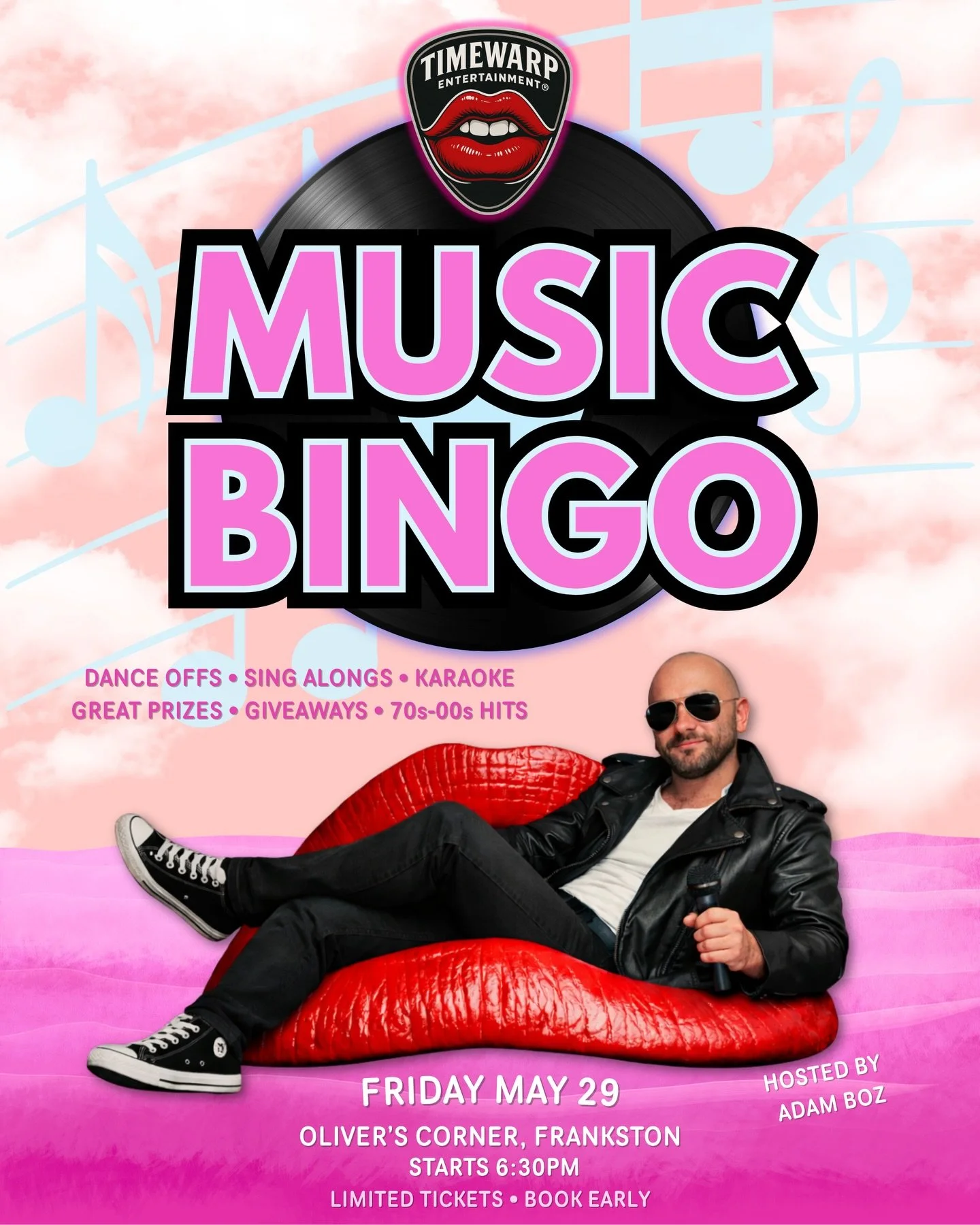 Music Bingo at Oliver's Corner!