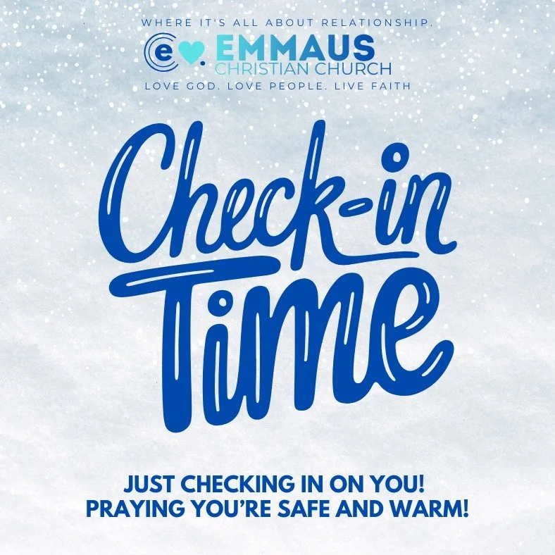 Family check-in: 

If you&rsquo;re home, stay warm. If you&rsquo;re out, stay safe.

Know that you&rsquo;re being prayed for and loved by your Emmaus family today! 🙏❤️

@ladynicolegreen @pastorhenzygreen 

#relationship #church #family #eccindy #fai