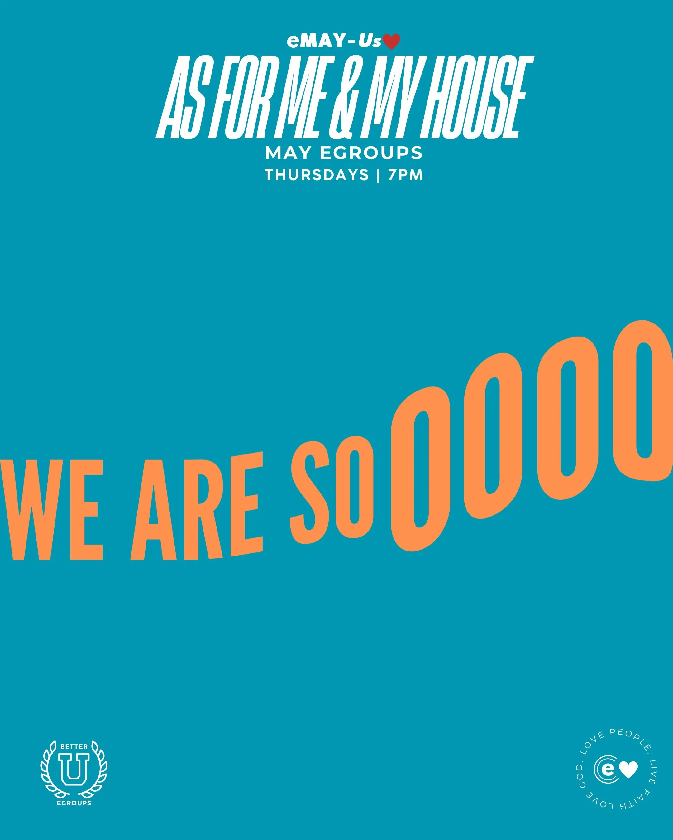 EGROUPS! Thursdays at 7PM! Don&rsquo;t miss As for Me and My House! Do you need to get your &ldquo;house&rdquo; in order? 

#church #eccindy #indianapolis #smallgroup