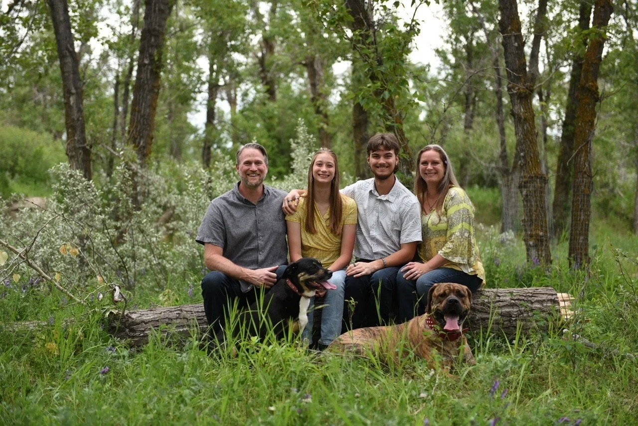 We're a close-knit and compassionate family that values spending quality time together. We share our home with 2 energetic dogs and a curious cat, who are very much a part of the family. Whether we're enjoying a cozy evening in or exploring the outdo