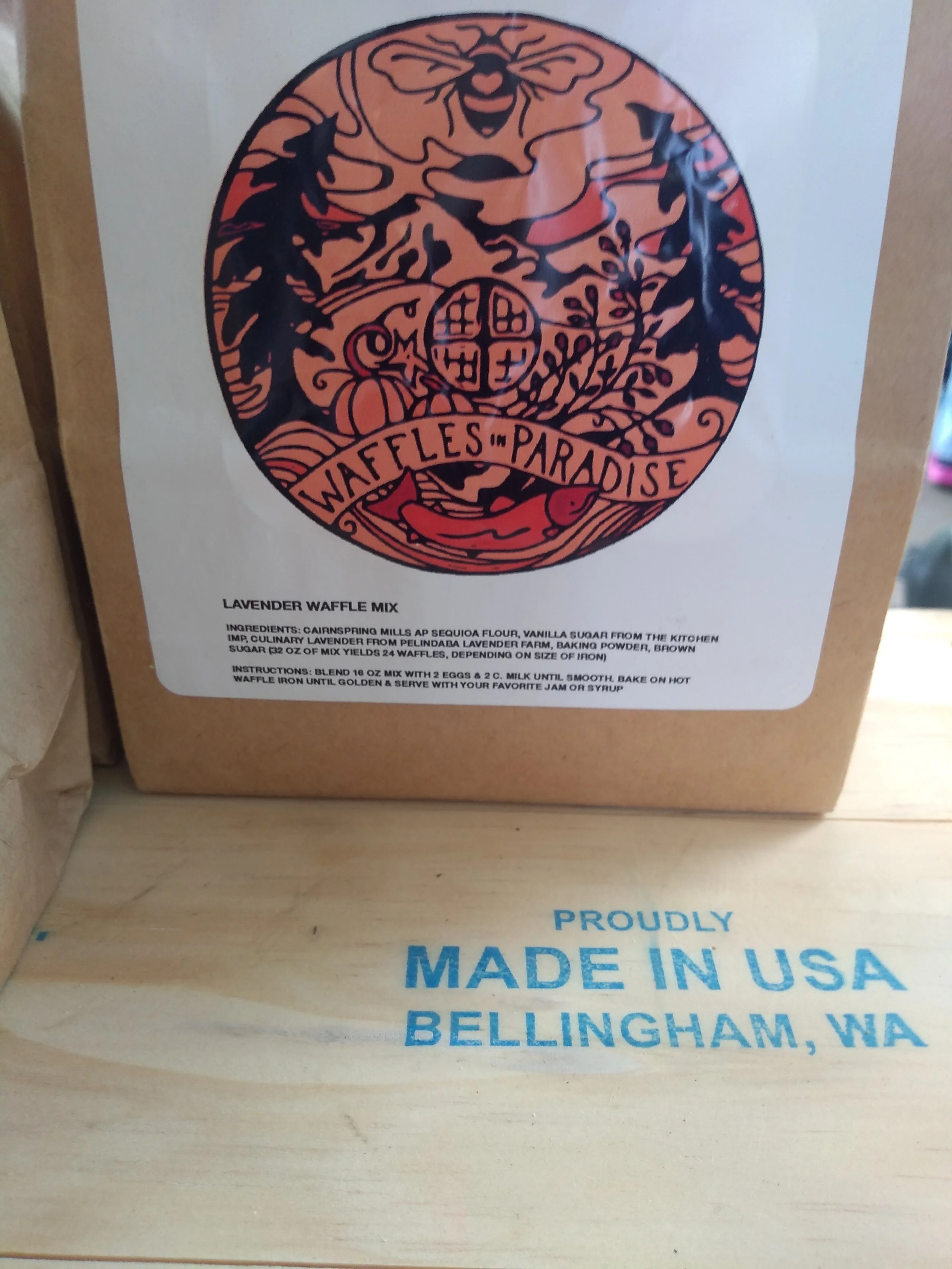 Waffles in Bellingham, WA